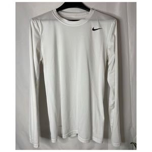 NIKE dri-fit long sleeve shirt-small